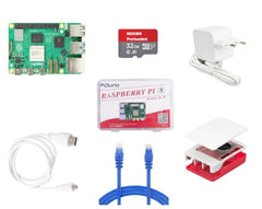 Raspberry Pi 5 1GB RAM Starter Kit with 32GB microSD Noobs Preloaded, LAN-mHDMI Cable, Power Supply