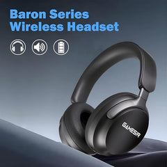 GameSir Newly Launches Echo Plus: Premium Over-Ear Wireless Bluetooth Headphones Deep Bass, Passive Noise Cancellation, Built-in Mic,5 Hours of Music & Talk Time, for Adults Men & Women (White)