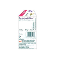 Himalaya Gentle Baby Soap for Newborns | No Post Bath Dryness | B3G1 FREE - 125g | Gentle Cleansing With Phyto-Oil Complex of 100% Natural Oils of Almond & Olive| No. 1 Doctor Recommended Brand