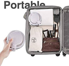 SYGA 600 ml Electric Tea Kettle Collapsible Electric Travel Kettle Dual Voltage Food Grade Silicone