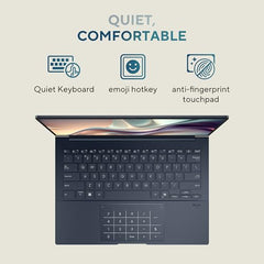 ASUS Zenbook 14,Intel Core Ultra 7 (Series 2), Intel Arc iGPU,32GB,1TB,3K OLED Touch Screen,14",Windows 11,M365 Basic (1Year)*,Office 2024,Ponder Blue,1.28 kg UX3405CA-PZ163WS, Thin & Light Laptop