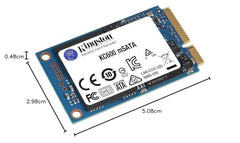 Kingston 512GB KC600 SATA 3 2.5"(6.35cm) Internal SSD (SKC600/512G)