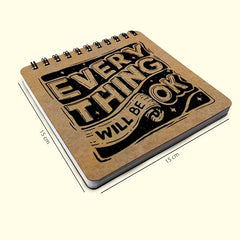 PaperO Mini Sketchbook Pack of 2, Dreams | 15 x 15 cm, Spiral Bound, 40 Sheets Each, For Artists, Students & Doodling