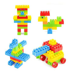 SYGA 416 Pcs Toy Building Bricks Educational Game Blocks Kit for 3+ Children (Potli Bag)