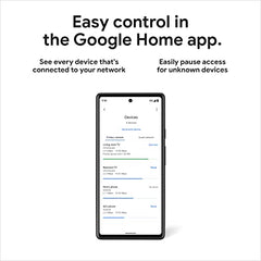 Google Nest Wifi Pro Mesh Router (4 Pack of Routers) White