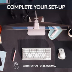 Logitech MX Mechanical Wireless Illuminated Performance Keyboard with Free Adobe Subscription, Linear Switches, Backlit Keys, Bluetooth, USB-C