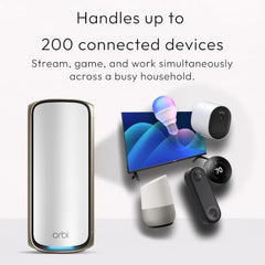 NETGEAR Orbi 970 Series WiFi 7 Mesh System, Add-on Satellite