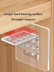 Shivstor 15 Pack Self Adhesive WallHook Heavy DutyHook for Hanging Without Drilling Transparent Nail Free StickyHook Strong Wall Hanger Set of 15 FlowerHook for Kitchen Bathroom Home Storage