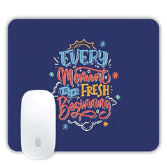 TURTLEWINGS | Mousepad | Inspirational Quote Mousepad – 22x18 cm, 3mm Thick | Abstract Design Non-Slip Rubber Base | Office, Study & Gaming Use | Premium Smooth Surface 3