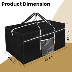 Storite Nylon Extra Large Size 129 L Multipurpose Underbed Storage Bag