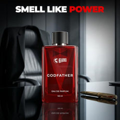 Beardo Godfather Perfume for Men | Long Lasting Perfume for Men | Aromatic & Spicy Scent | Gift for Husband, Boyfriend & Men | 20ml