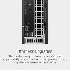 Dell Tower Desktop ECT1250 - Intel Core Ultra 7-265 Processor, Intel UHD Graphics, 16GB DDR5 5600MT/s Memory, 1TB M.2 SSD, 3.0 SD Card Reader, Wired Keyboard and Mouse, Basic Onsite Service