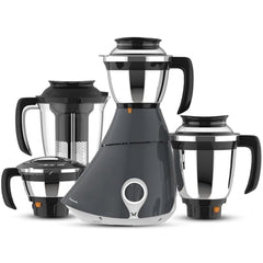 Butterfly Matchless Mixer Grinder, 750W, 4 Jars (Grey/ White)