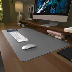 Scarters Desk Mat & Extended Mouse Pad 90x45cm | Reversible, Blue & Yellow