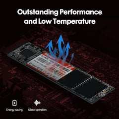 KingSpec 512GB SATA III 6 Gb/s M.2 (2280) 3D NAND NGFF Internal Solid State Drive NT-512
