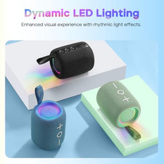 Tribit StormBox Mini+ Portable Bluetooth Speaker, 12W 360° Surround Sound