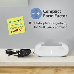 D-Link M30 |WiFi 6 Speed 3000 Mbps |Covers Upto 2800 Sq. Ft.|Dual Band |Gigabit Port|AI Powered Mesh Router |High-Performance |360 Degree Spherical Coverage|MTCTE Certified