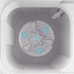 Samsung 9.5 Kg, 5 Star, Semi-Automatic Top Load Washing Machine (WT95A4260GD/TL, Air Turbo Drying, Dark Gray, 5 Year Warranty on Wash Motor)