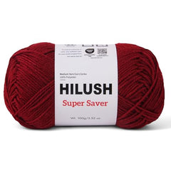 HILUSH Supersaver,Poly Yarn Supersoft Hand Knitting Wool Ball,(1 Ball/100 Gram Each)Ball Suitable For Craft,Crochet,Amigurumi,Embroidery,Toys,Garments,Flowers And Hobby Projects,2 Fine,Shade No(Black)