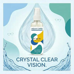 AQUA CARE Premium Lens Cleaner Spray 100ML X (PACK OF 3) – Remove Scratch, Dust & Smudge | Cleans Fingerprints, Dust, Oil from Eyeglasses, Sunglasses, Camera Lenses, Laptops, and Smartphone Screens