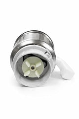 WONDER STAR Mixer Grinder Jar 1 Litre | Compatible with Preethi Peppy, Peppy Pro & Peppy Plus | Stainless Steel Jar | 4 Teeth Coupler | PP Lid | Heavy Duty ABS Base