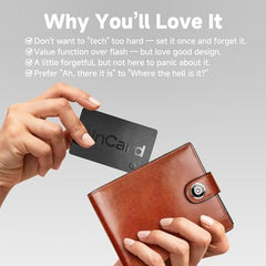 AUSHA Smart Bluetooth Tracker Device|No SIM Needed | Compatible with Apple Find My| Alert & Water Resistant | for Bags, Wallet, Luggage, Keys Finder
