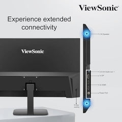 ViewSonic VA2708-2K-MHD 27-inch (68.58cm) 2K QHD SuperClear®IPS Monitor, HDR10, 100Hz, 1ms, 16.7m Colors, sRGB 111%, Dual Speakers, Dual HDMI 2.0, DP, Eye ProTech+, Slim Design