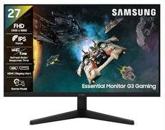Samsung 24 Inch G3 Gaming Monitor | FHD (1920 x 1080) | IPS Panel | 144 Hz Refresh Rate | 1ms Response time | Game Mode|FreeSync | Ports-HDMI/DP/Headphone | Tilt Adjustable | LS24HG310EWXXL | Black