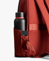 DailyObjects Monkey Shoulder Bag (19L) for Everyday Use| 100% Recycled | Travel/Office Bag | Backpack With Padded Compartment for Upto 14" | Adjustable Straps & Zipper closure - Orange