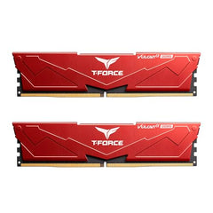 TeamGroup T-Force Vulcan 16GB 6000MHz (6000MT/s) CL38 Black DDR5 UDIMM Desktop Gaming Memory, Metal Heatsink, ECC, XMP 3.0/AMD Expo, Compatible with Intel/AMD CPU, High Performance, Low Latency RAM