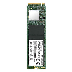 Transcend 128GB SSD NVMe PCIe Gen3 x4 110S, Solid State Drive, M.2 2280, Sequential Read/Write up to 1,500/550 MB/s - TS128GMTE110S