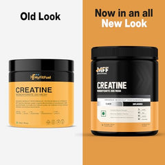 MyFitFuel Micronized Creatine Monohydrate (200 Mesh - Easily Absorbed by Body) | 400 gm, (Natural)