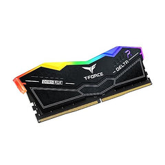 TeamGroup T-Force Delta RGB 2x16GB 6000MHz (6000MT/s) CL38 White 32GB DDR5 RAM Kit, Desktop Gaming Memory, Metal Heatsink, ARGB Sync, ECC, XMP 3.0/EXPO, For Intel/AMD CPU, High Performance Low Latency