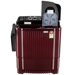 LG 11.5 kg, 5 Star, Roller Jet Pulsator with Soak, Wind Jet Dry Technology, Semi-Automatic Top Load Washing Machine (2025 Model, P115ASDAZ, Smart Filter & Rat Away feature, Burgundy)