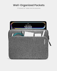 tomtoc Slim Laptop Sleeve for 14-inch MacBook Pro M2/M1 Pro/Max A2779 A2442 2023-2021, Water-Resistant Protective Case for 13-inch MacBook Air/Pro M2/M1 with a Hard Cover, Laptop Accessory Bag