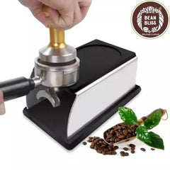 BEAN BLISS® Coffee Tamping Stand with Built-in Tamper Holder Anti-Rust Barista Tool Rack for Home Cafe Restaurant