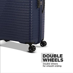 American Tourister PP Liftoff+ Trolley Bag with TSA Lock & 8 Wheel, Hard Check-in Suitcase for Travel with Double Wheel, Seafoam Blue, 55,67,79 cm (Small +Medium +Large), Set of 3Pc (ME5 (4) 11 904)