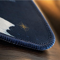 Laptell Gaming Mouse Pad with Smooth Fabric Surface & Non-Slip Rubber Base | Waterproof Washable Mat for Laptop, Desktop & Gaming Mouse | High-Speed Tracking, Portable Design – Retro 90s
