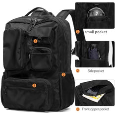 ALASKA® 35L Large Laptop Backpack for Men & Women - Heavy-Duty Hiking, Travel, Work, School, College Backpack with 15.6 Inch Laptop Compartment, Multiple Zippered Pockets, Padded Shoulder Straps
