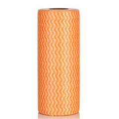 Syga Mutipurpose Non Wooven Fabric Disposable Handy Wipe Cleaning Cloth Roll (Random Colours, Standard Size)