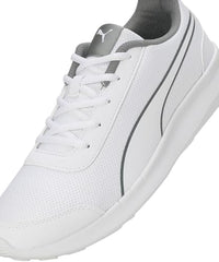 Puma Womens Dazzler WNS Black-White-Deeva Peach Sneaker - 7 UK (31218201)