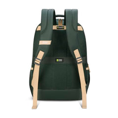 Skybags Thrive 17 Inch Compatible Laptop Backpack 30L | 3 Compartments with Quick-Access Front Pocket | Padded Back Panel & Side Bottle Pockets | Office & Travel Backpack for Men & Women (Dark Green)