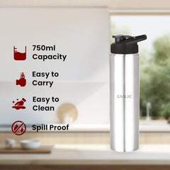 CADLEC 1.5L Electric Kettle & Stainless Steel Water Bottle Combo | Automatic Cut-Off | Multi-Use for Instant Noodles, Tea & Coffee, 2 Years Warranty | Kettle Combo Offer