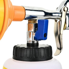 HYCO Air Foam Gun with 1 Container, 2 Extensions, 30-70 psi, 1/4" Air Inlet, 640 gm, (FG02)