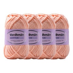 Vardhman Cotton Plus Cotton Acrylic Super Bulky Yarn 16 Ply | Pack-1