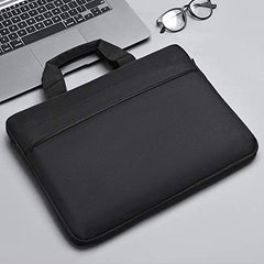MOMISY Unisex-adult Laptop Bag for Men & Women I Office Bags I Travel Bags I Carry Handles with Adjustable Strap (14.1 inch, Black)