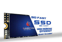 GAMERKING 256GB M.2 2260 SSD, SATA III 6Gb/s, High Performance Internal Solid State Drive for Desktop & Laptop