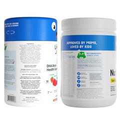 Little Joys DHA Kit (4-6 Years) | With NutriMix (350g) & DHA Gummies (30 day pack) | Omega 3 DHA-Packed Kit for Better Focus & Memory