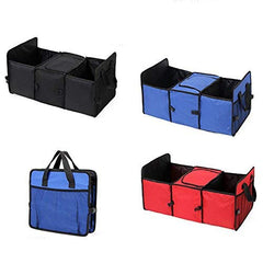 SYGA Insulation Storage Picnic Bag Heavy Shopping Organizer Foldable Storage Bag_Red