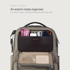 scarters Terminal T2 Backpack 24L, Fits 15.6" Laptop (Black)